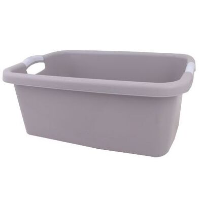 Miska z uchwytem 27 l srebrny