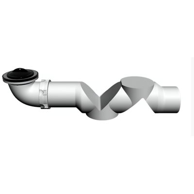 Syfon brodzikowy Flat sitko plastikowe korek PCV