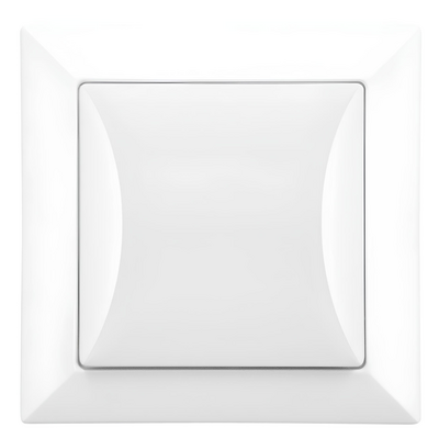 Wyłącznik schodowy Pola 8,1 x 8,1 x 3,5 cm biały