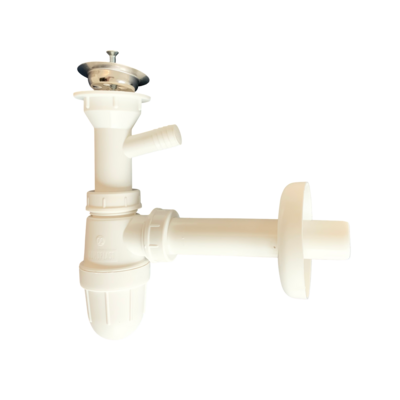 Syfon umywalkowy sitko metal wyjście na pralkę odpływ fi 50