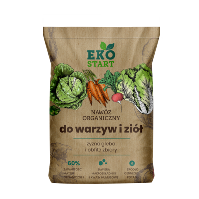 Nawóz do warzyw i ziół worek papierowy 5 kg EkoStart
