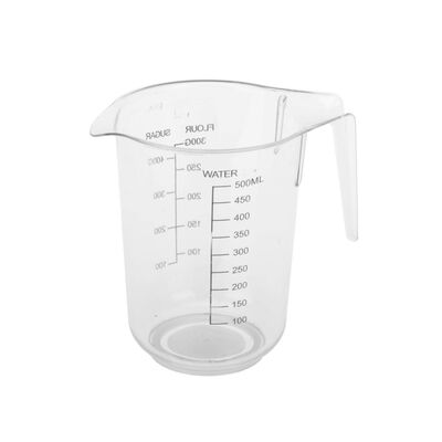 Dzbanek z miarką 500 ml transparentny