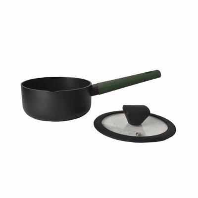 Rondel Sycylia 16 cm 1,4 l zielony uchwyt czarny