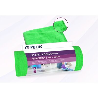 Ścierka podłogowa Mikro 50 x 60 cm limonkowy Pucuś New