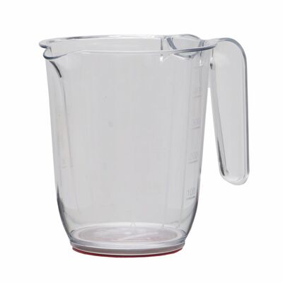 Dzbanek z miarką Glossy 0,5 l transparentny