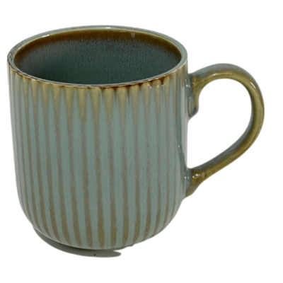 Kubek porcelanowy 400 ml Reactive sage