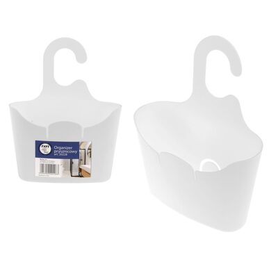 Organizer prysznicowy 8 x 19 x 24,5 cm biały