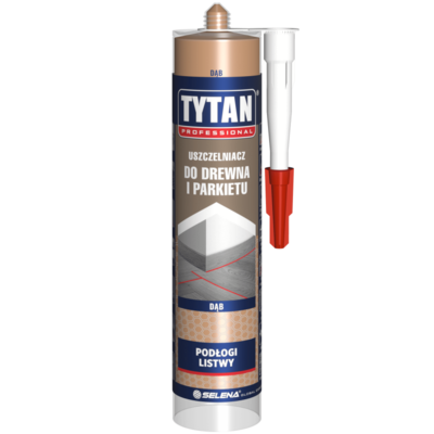 Uszczelniacz do Drewna i Parkietu 280 ml dąb TYTAN PROFESSIONAL
