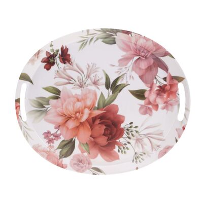 Taca dekoracyjna Decor 35,5 x 30,2 x 3,2 cm wielokolorowy