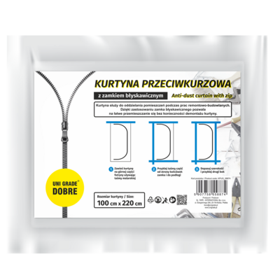 Kurtyna przeciwkurzowa 100 x 220 cm