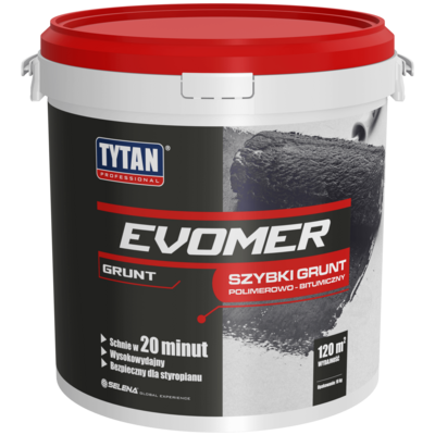 Szybki grunt Evomer 18 kg czarny TYTAN PROFESSIONAL