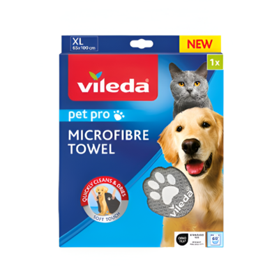 Ręcznik z mikrofibry Pet Pro 65 x 100 cm XL Vileda