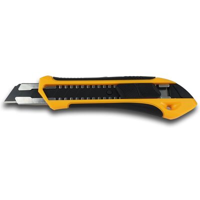 Nóż uniwersalny z ostrzem łamanym Black 18 mm Hardy