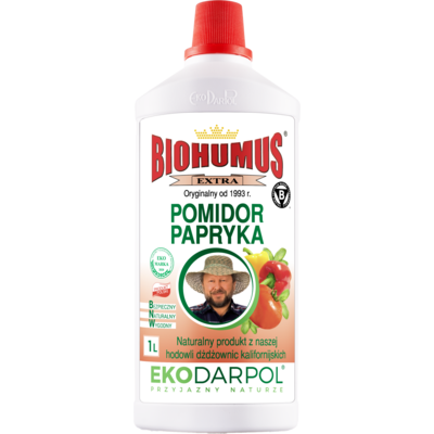 Nawóz BIOHUMUS EXTRA pomidor papryka 1 l Ekodarpol