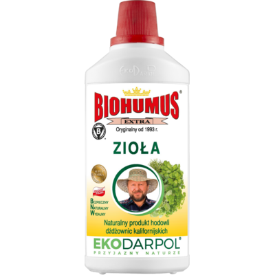 Nawóz Biohumus Extra zioła 0,5 l Ekodarpol