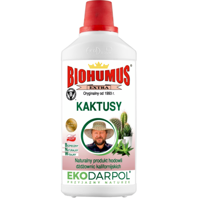 Nawóz Biohumus Extra kaktus 0,5 l Ekodarpol