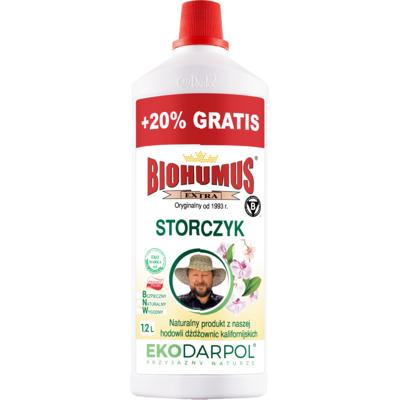 Nawóz BIOHUMUS EXTRA storczyk 1 l + 20% gratis EKODARPOL