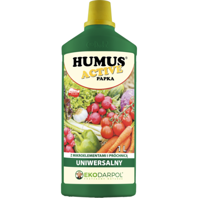 Nawóz Humus Active papka uniwersalny 1 l Ekodarpol