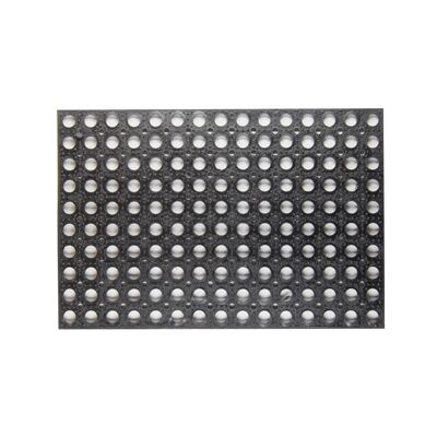 Wycieraczka gumowa czarny 40 x 60 cm czarny