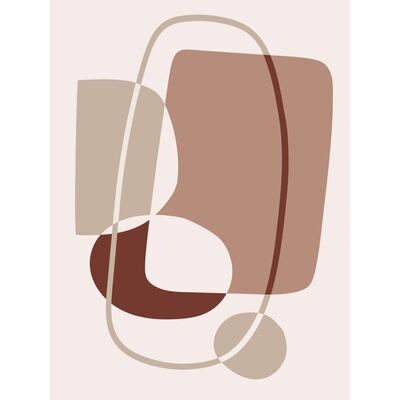 Dywan Madrid 120 x 160 cm abstrakcja beżowy