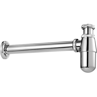 Syfon umywalkowy butelkowy chrom