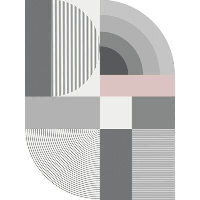 Dywan Oslo nowoczesny 120 x 160 cm wielokolorowy wz2