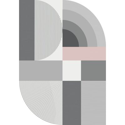 Dywan Oslo nowoczesny 160 x 230 cm wielokolorowy wz2