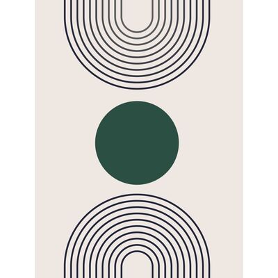 Dywan Madrid 120 x 160 cm geometryczny szaro-zielony