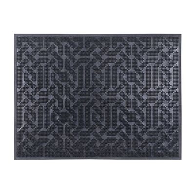 Wycieraczka gumowa 55,3 x 41,2 cm czarny