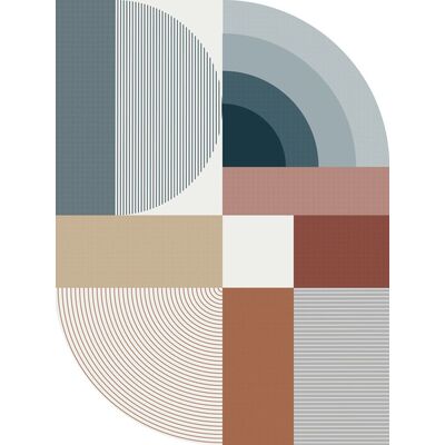 Dywan Oslo nowoczesny 120 x 160 cm wielokolorowy wz1