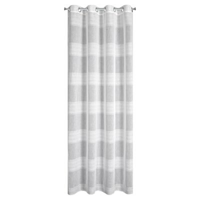 Zasłona gotowa Agata 140 x 250 cm przelotki biały