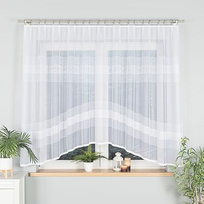 Firana żakardowa Klaudyna 160 x 300 cm biały