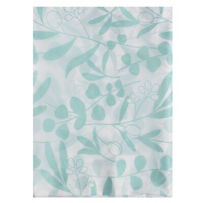 Obrus winylowy Olives 150 x 180 cm biało-zielony