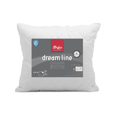 Poduszka Dream Line silikon 45 x 45 cm biały