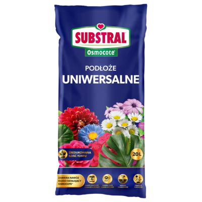 SUBSTRAL Gotowe podłoże Osmocote UNIWERSALNE 20 l
