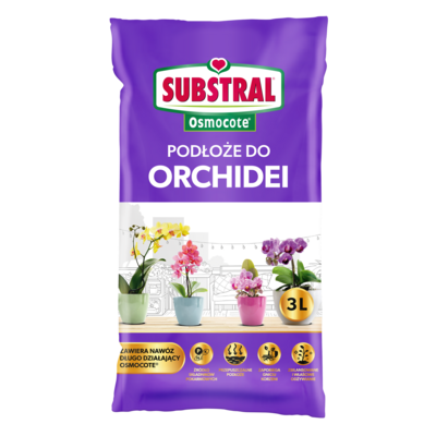 SUBSTRAL Gotowe podłoże Osmocote DO ORCHIDEI 3 l