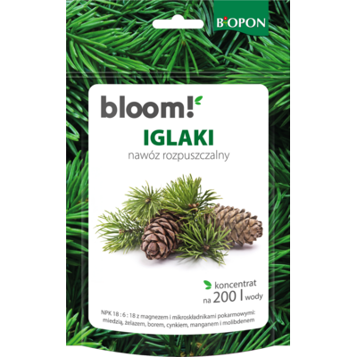 Koncentrat do nawożenia iglaków 200 g BOPON BLOOM!
