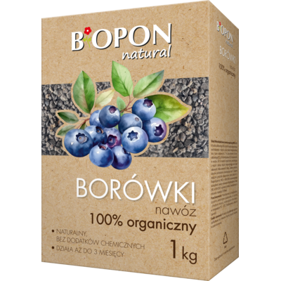 Nawóz do borówek 100% organiczny BOPON Natural