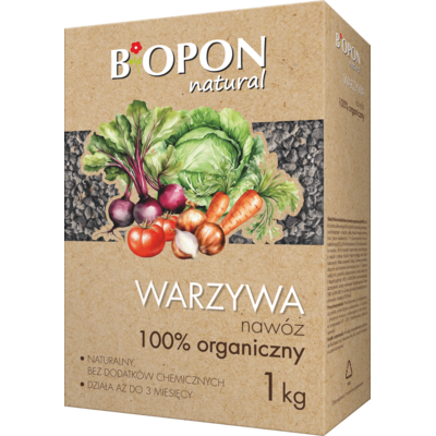 Nawóz do warzyw 100% organiczny 1 kg BOPON Natural
