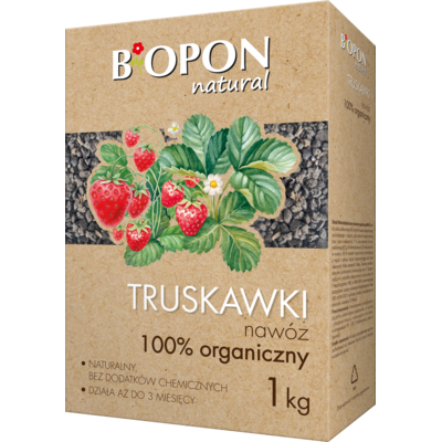 Nawóz do truskawek 100% organiczny 1 kg BOPON Natural