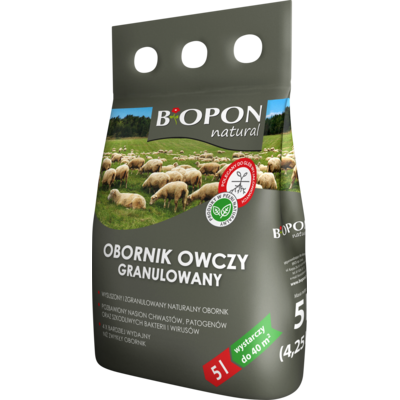 Obornik granulowany owczy 5 l BOPON Natural