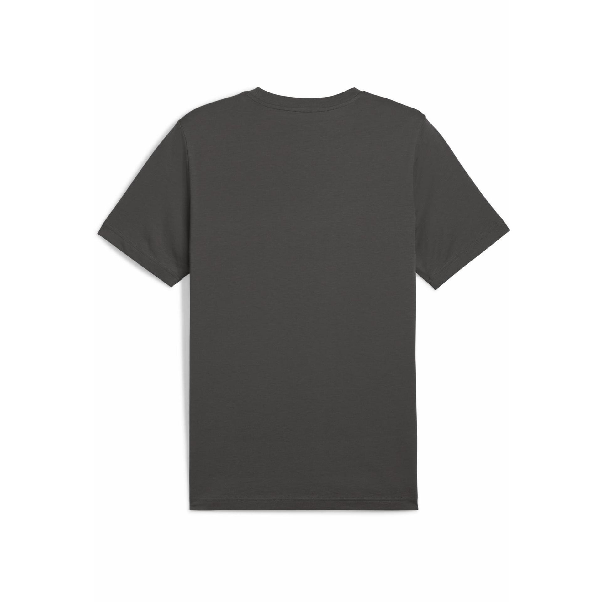 Męska koszulka Essentials z dwukolorowym logo No. 1 PUMA Dusky Gray