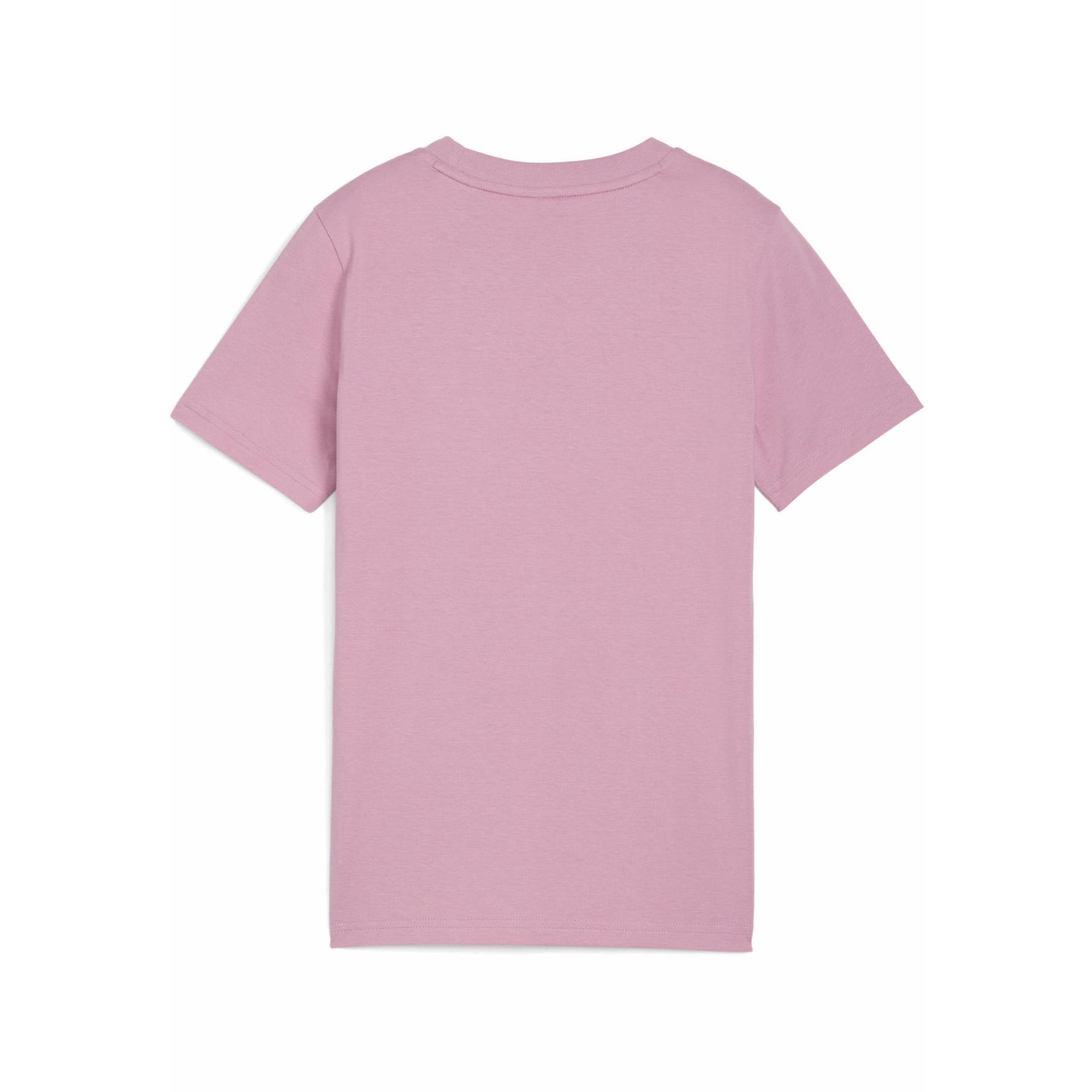 Młodzieżowa koszulka Essentials Graphic ze zwierzęcym wzorem PUMA Poised Pink