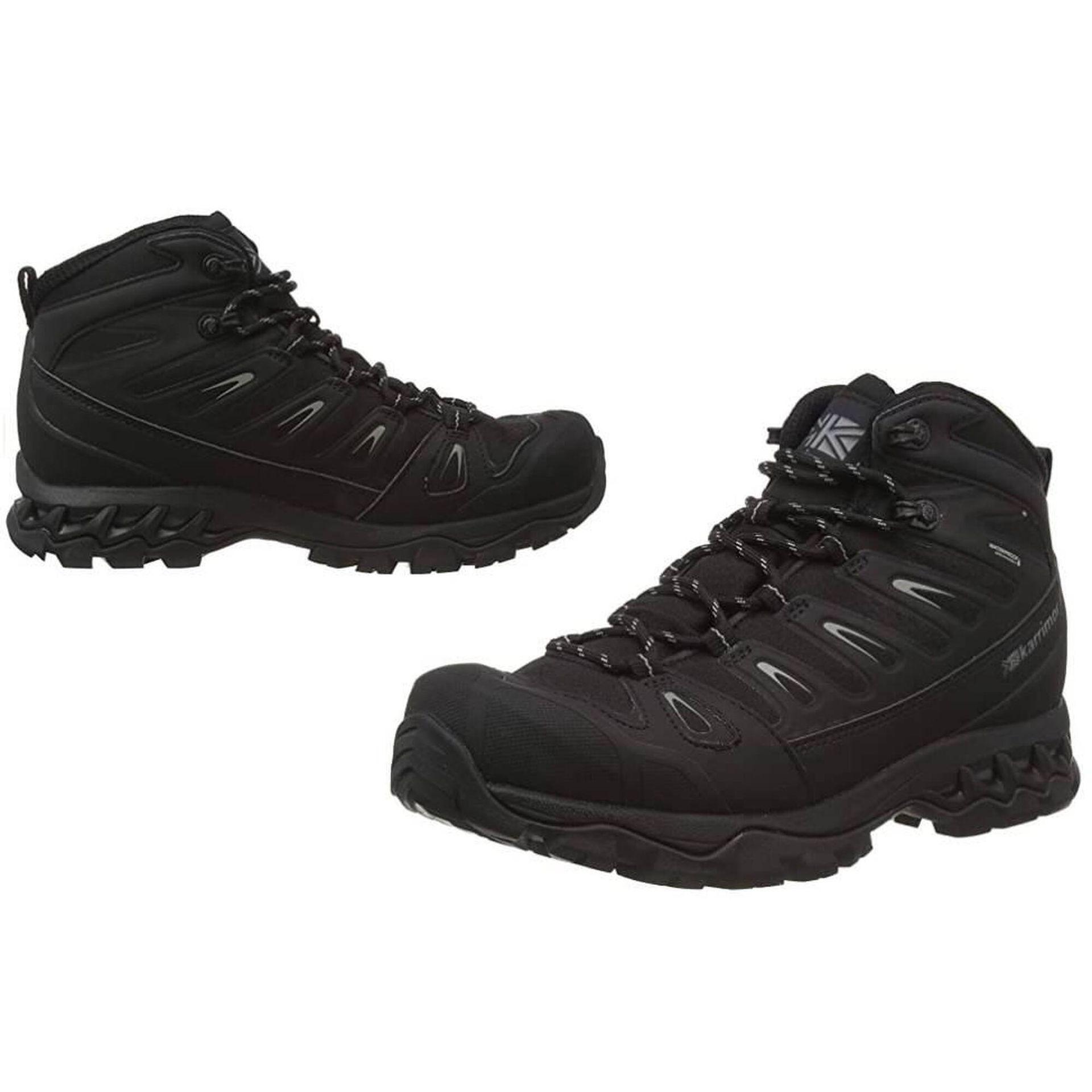 Letnie buty trekkingowe męskie niskie Karrimor Puma Mid Weathertite K1018-BLK 42 (8UK) 26.5 cm Czarne (5017272861302)