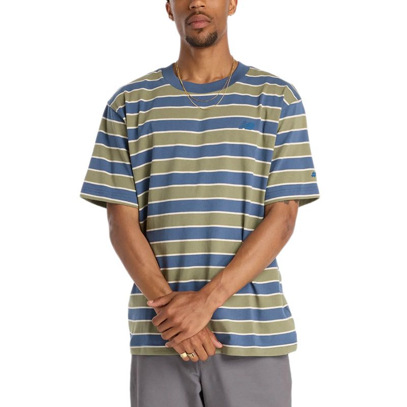 Koszulka męska New Balance MT53700VTI - niebieska