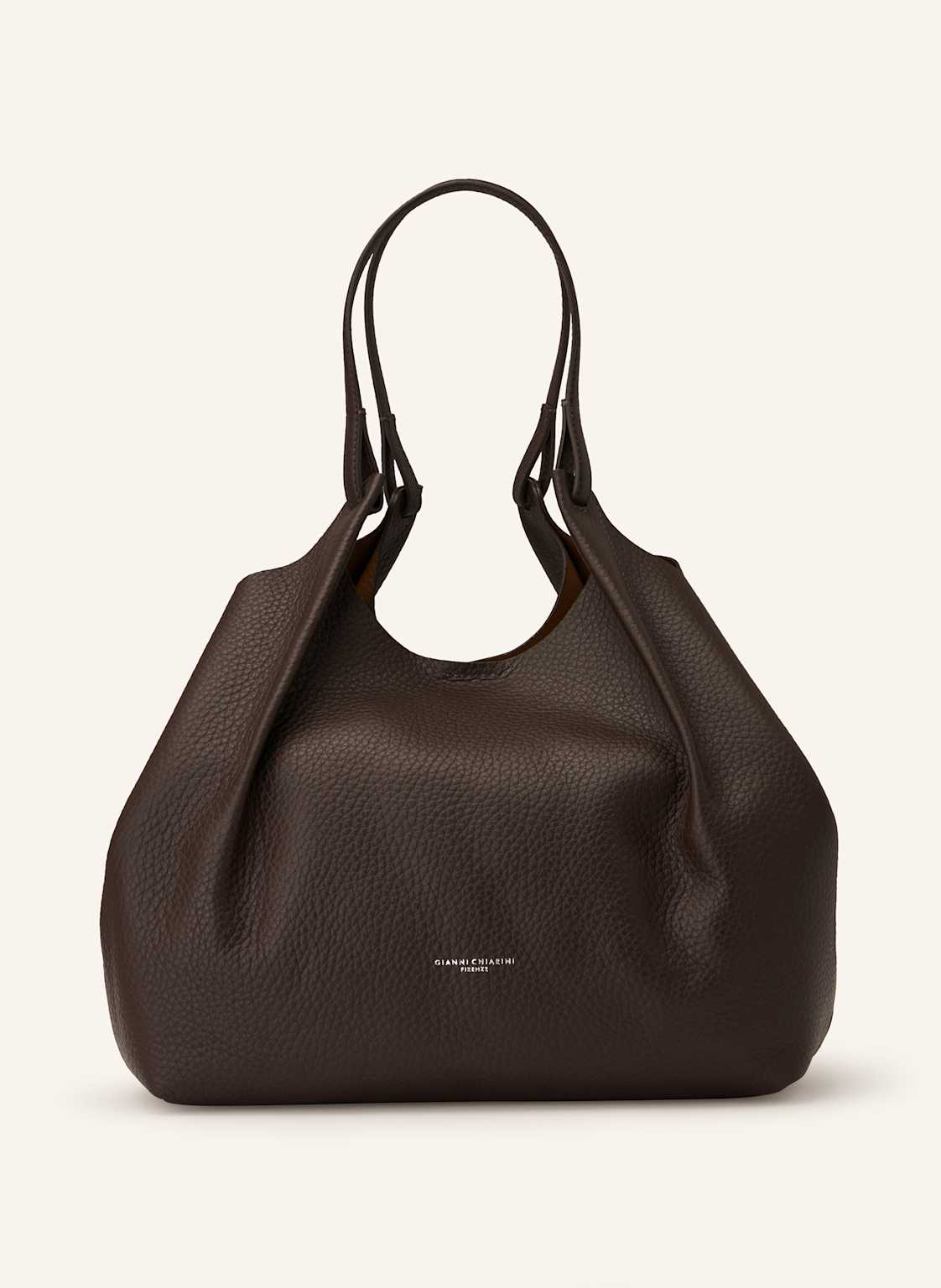 Gianni Chiarini Torebka Hobo Dua Xl Z Saszetką braun
