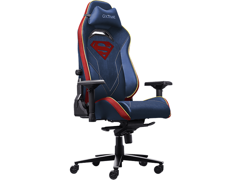 Fotel dla gracza TRUST GXT 721SM Ruya Pro Premium Niebiesko-czerwony