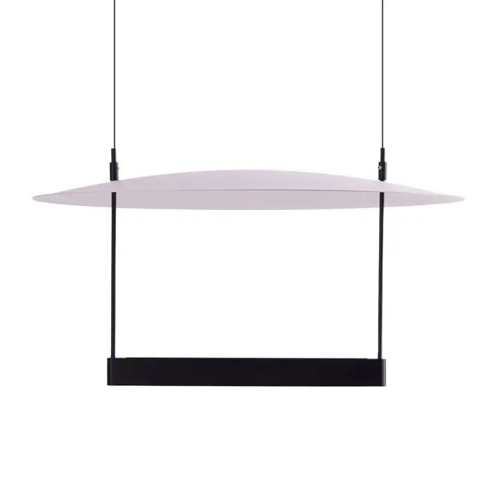 Wisząca lampa do salonu PORTOFINO AZ6661 LED ściemnialna czarna