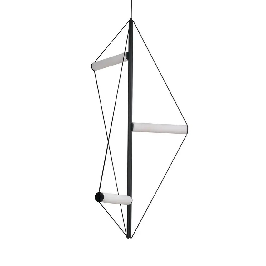 Metalowa lampa wisząca ORION AZ6535 LED 3000K nad stół czarna