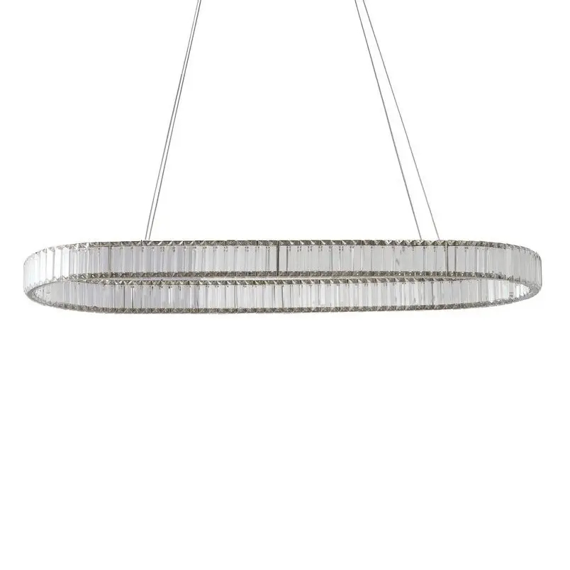 Kryształowa lampa wisząca SPARKING AZ6566 LED CCT z pilotem chrom